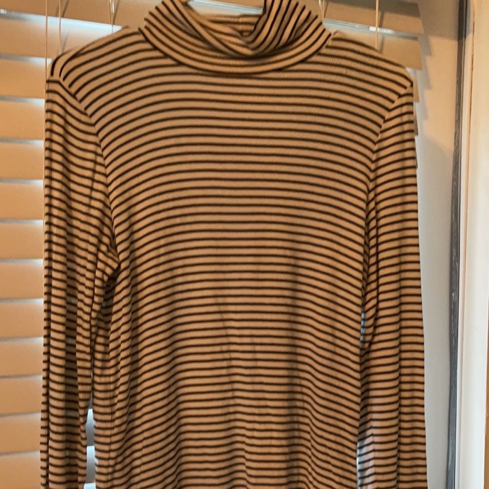 Long sleeve turtle neck top